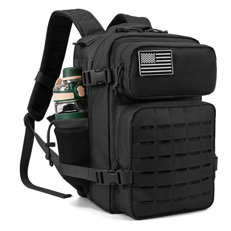 Cross-Border novo estilo ventilador militar tático mochila esportes ao ar livre mochila multifuncional esportes caminhad