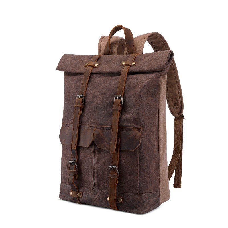 Europeu americano Commuter Cross-Border masculino europeu americano Retro viagem impermeável resistente ao desgaste moch