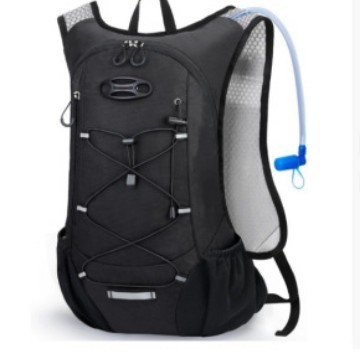 Cross-Border novo estilo ciclismo mochila das mulheres dos homens bicicleta cross-Country mochila capacete luz caminhada