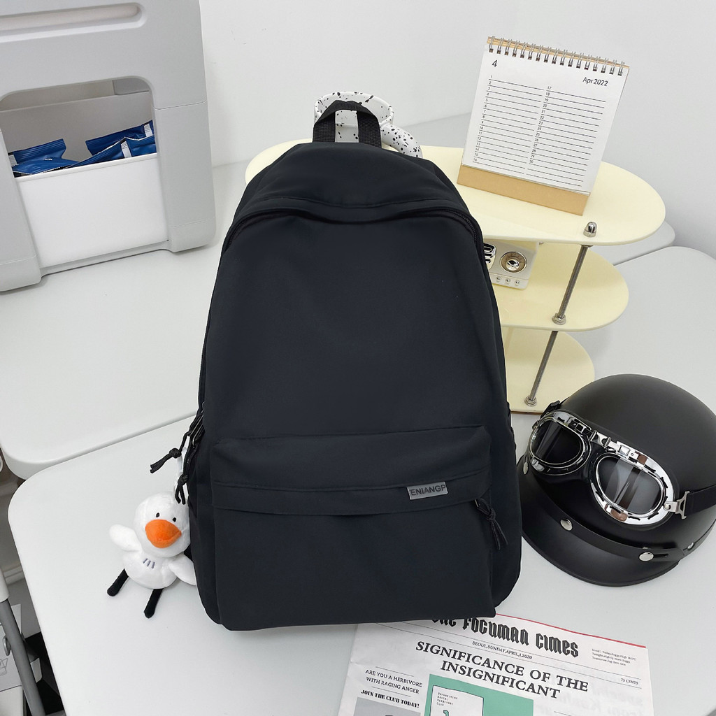 Mochila masculina japonesa simples Cross-Border grande capacidade coreano mochila de viagem feminina Casual na moda estu