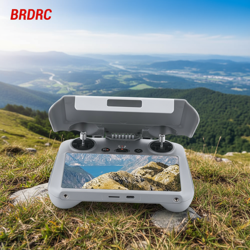 Capuz Protetor BRDRC para DJI RC 2, Protetor de Joystick, Tampa de Tela Inteira para DJI Mini 4 Pro/Air 3 Controle