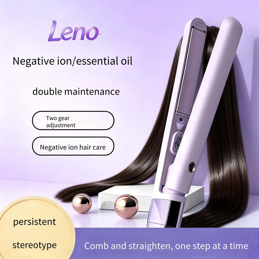 Leno clipe reto fivela interna Mini portátil cabelo encaracolado dormitório fofo franja ferramenta útil tala íon negativ