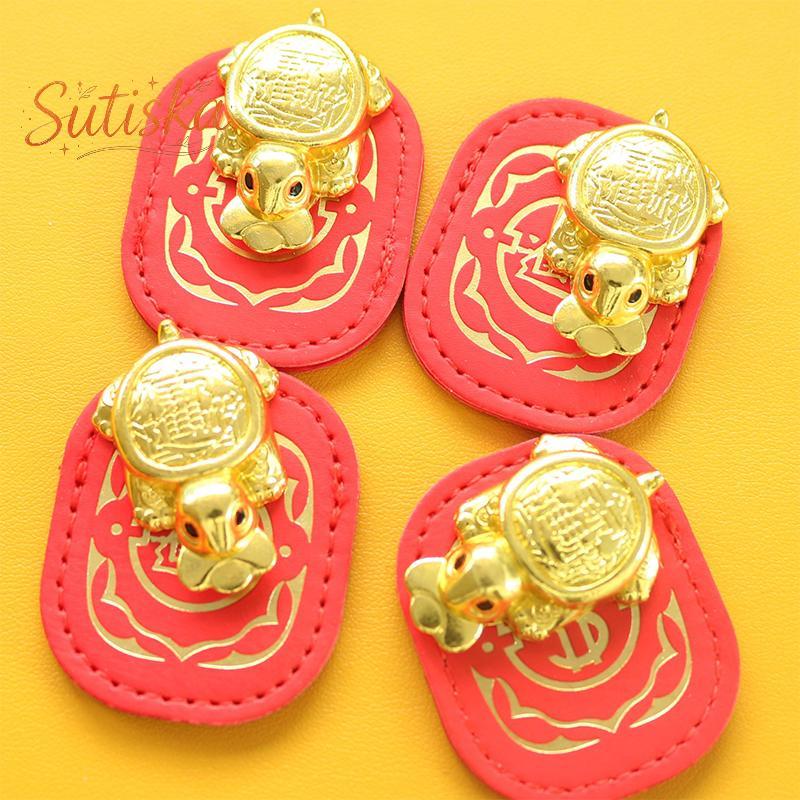 sutiska Fengshui Luy Turtle Wallet Charm Money-Mordendo Ornaments Decoração Com 
