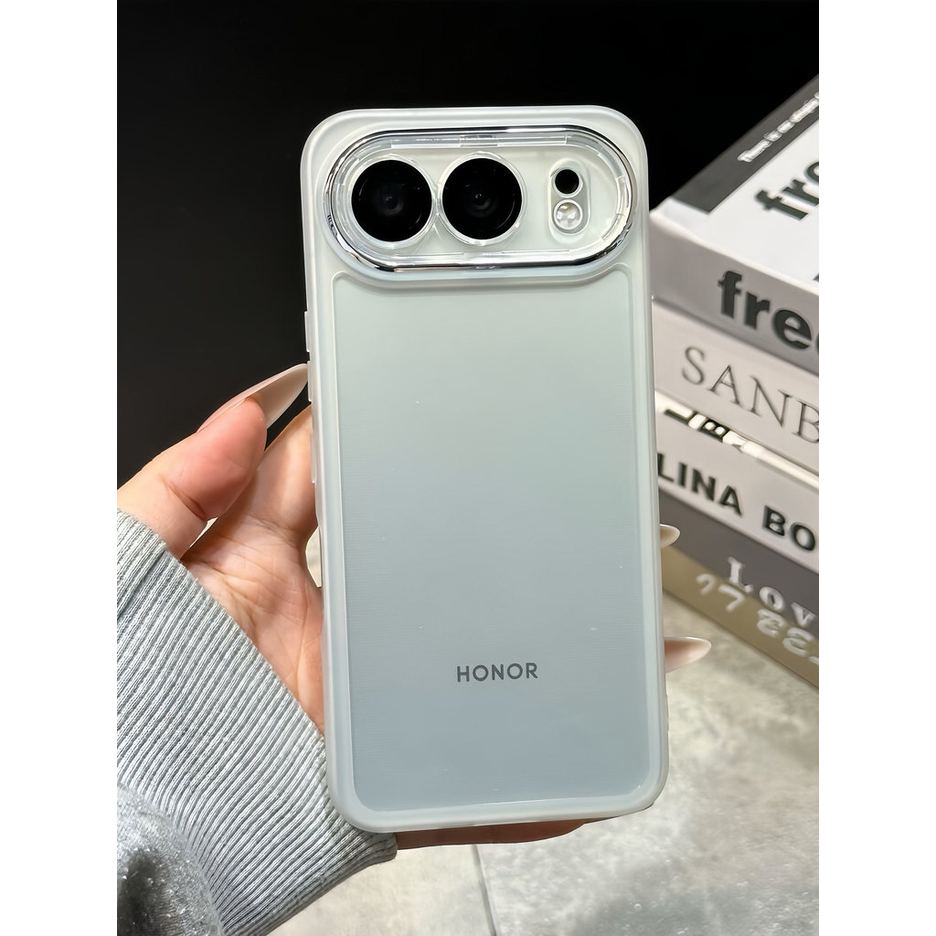 Adequado para Honor 500 Nova capa de telefone 500pro Charm Eye Capa protetora de cor transparente Honor 400 Vem com lent