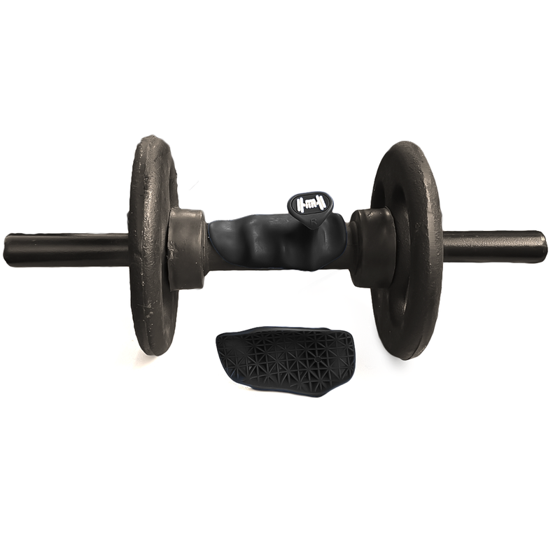 Protetor de Palma Strap Support/ Anti Derrapante/ Half Finger/ Palmar Preto Novo