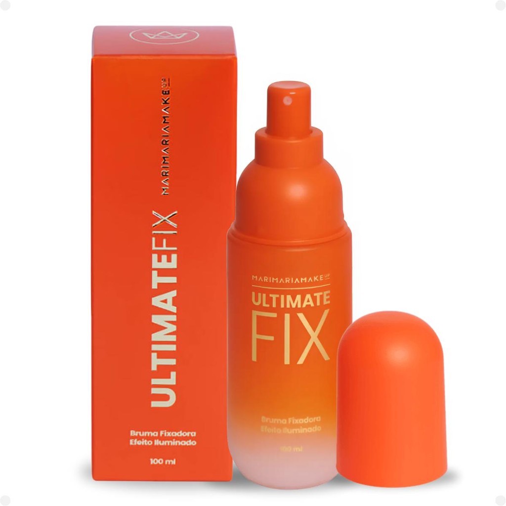 Bruma Fixadora Mari Maria Makeup Ultimatefix Efeito Iluminado 100ml