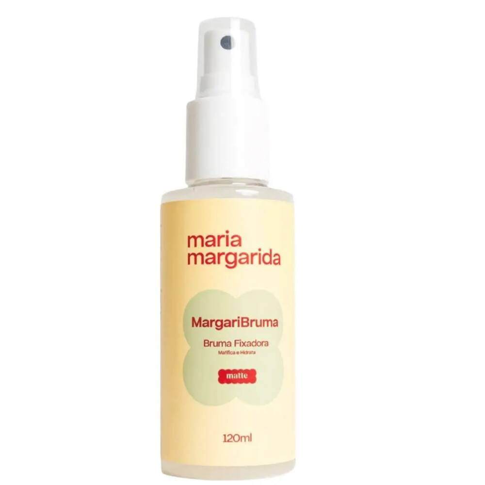 Bruma Fixadora Margaribruma Matte Transparente 120ml - Maria Margarida