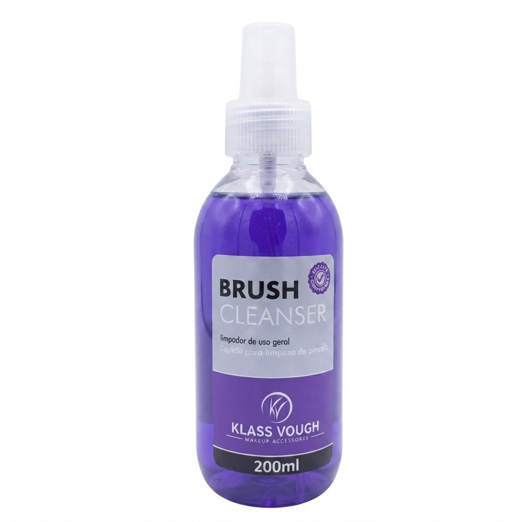 Klass Vough Brush Cleanser Limpador Líquido de Pincéis 200ml