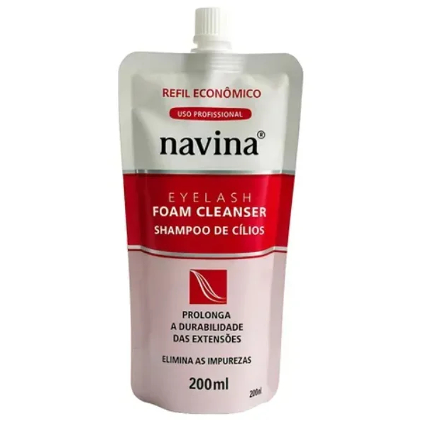 Refill Espuma de LImpeza Navina 200ml para Extensão de CÍlios