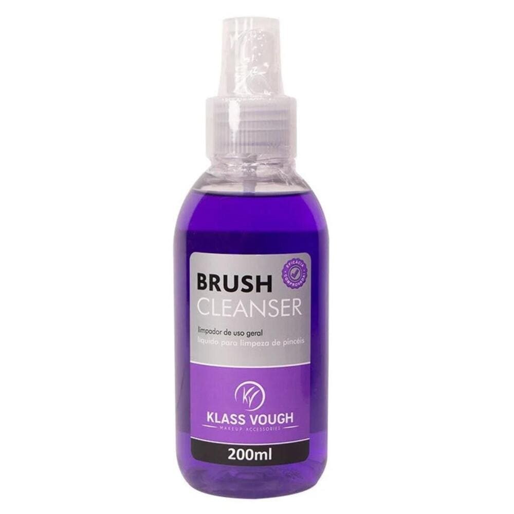 Brush Cleanser Líquido Limpador de Pincéis 200ml - Klass Vough