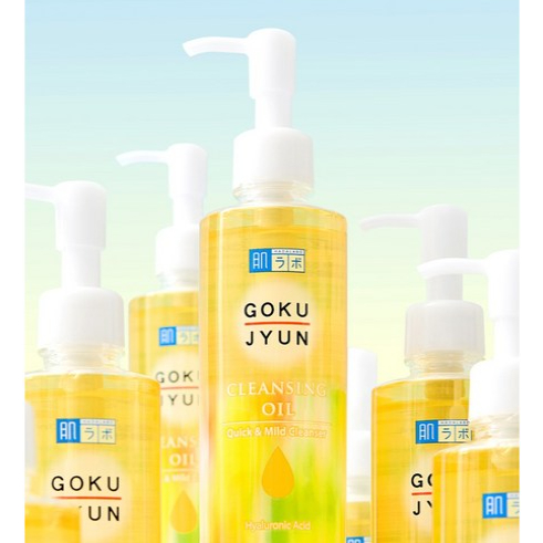 Hada Labo Gokujyun Óleo De Limpeza 200ml Removedor De Maquiagem Facial Ácido Hialurônico Hidratante Limpador De Poros