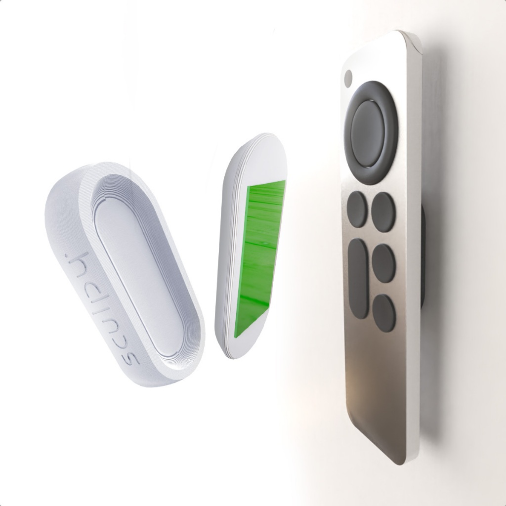 Suporte Magnético Organizador Universal Adesivo Dupla Face Kit 10 Unid Para Controles Ar Condicionado TV Chaves