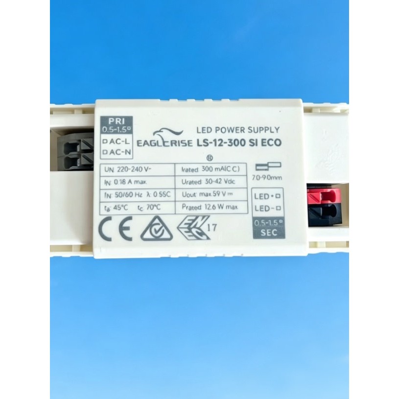 LS-12-300 SI ECO Igor LED Drive Power Tube Spotlight Track Transformador de isolamento de corrente constante