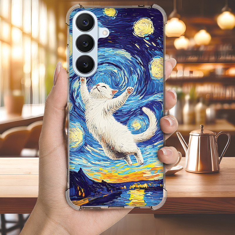 Capa Capinha GALAXY S26 ULTRA PLUS FE S25 S24 S23 S22 S21 S20 Anti-impacto Personalizada petz gato GATINHO (4164)