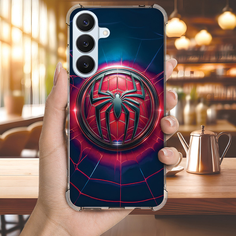 Capa Capinha GALAXY S26 ULTRA PLUS FE S25 S24 S23 S22 S21 S20 Anti-impacto Personalizada geek ARANHA homem (4176)