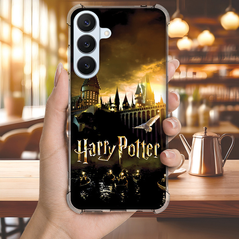 Capa Capinha GALAXY S26 ULTRA PLUS FE S25 S24 S23 S22 S21 S20 Anti-impacto Personalizada geek POTTER harry (4116)