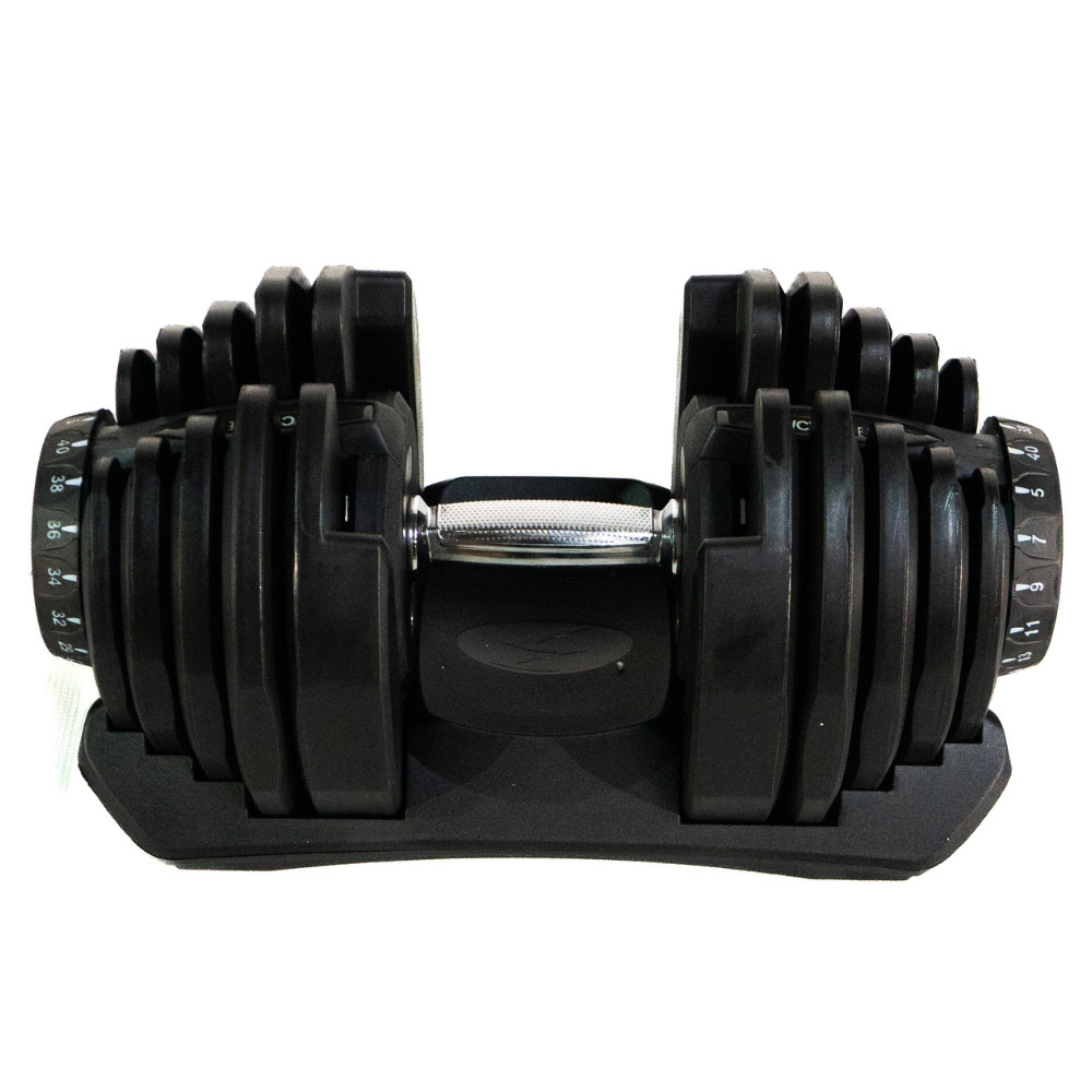 HALTER REGULAVEL 40KG DUMBBELL PROFISSIONAL ACADEMIA EM CASA WCT FITNESS