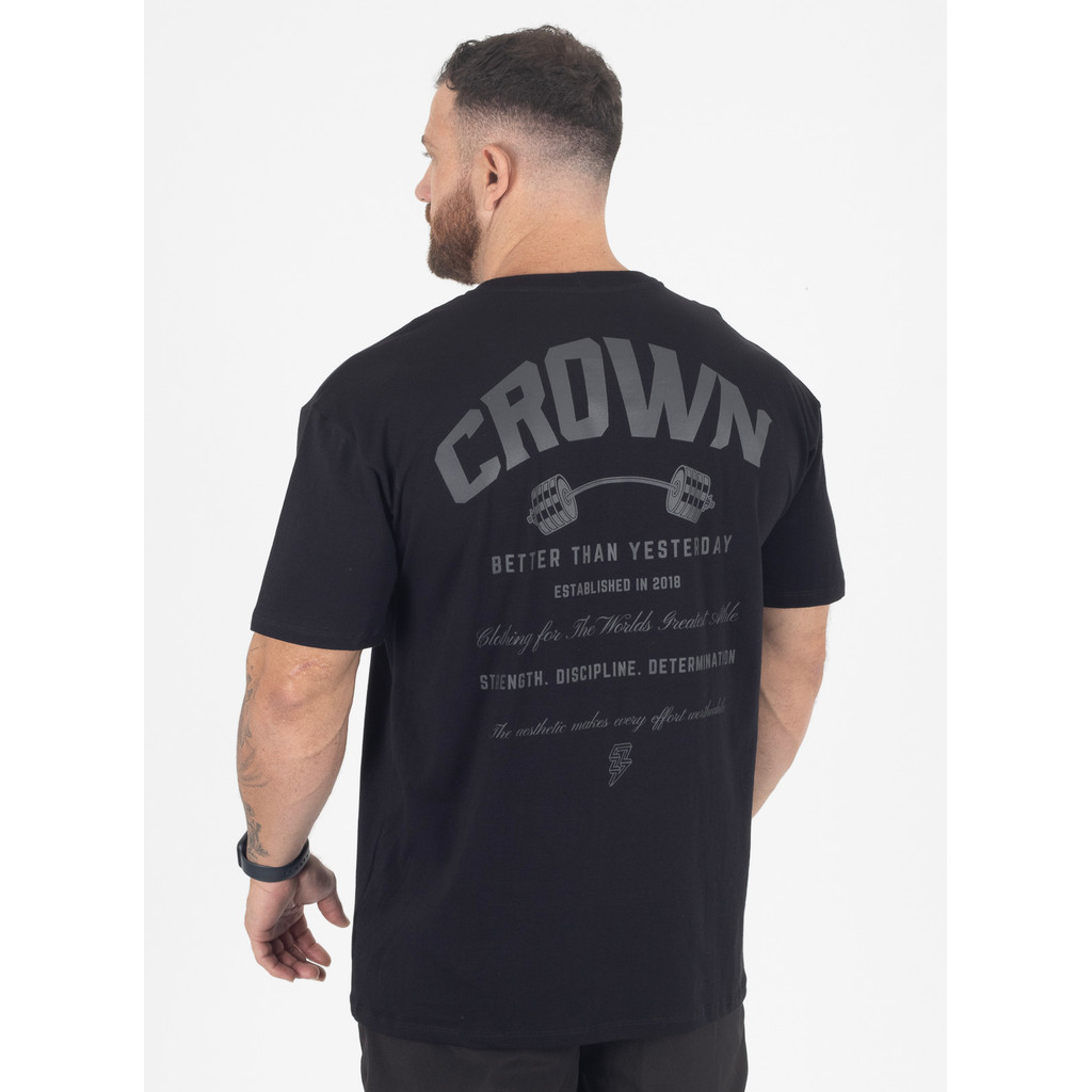 Camiseta Masculino Academia Oversized Dumbbell