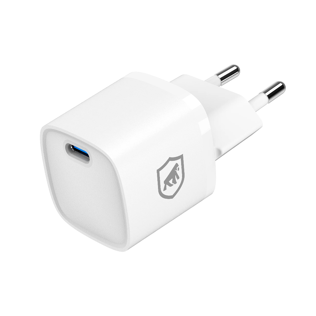 Gshield Carregador de Parede Universal Ultra Rápido USB-C 20W Power Delivery com chip GaN, Compatível com iPhone