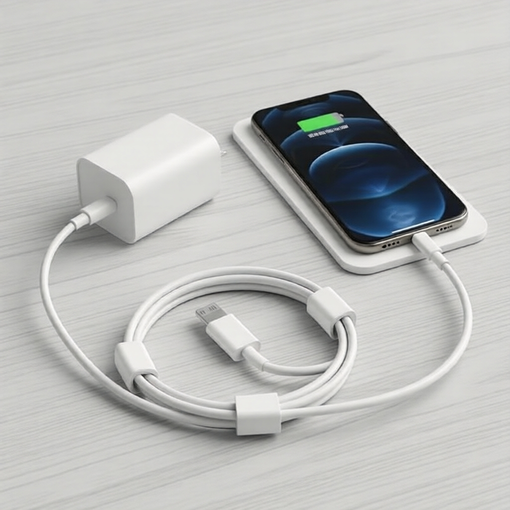 Cabo de 20W com Carregamento Rápido Power Delivery + Carregador para iPhone 14/13