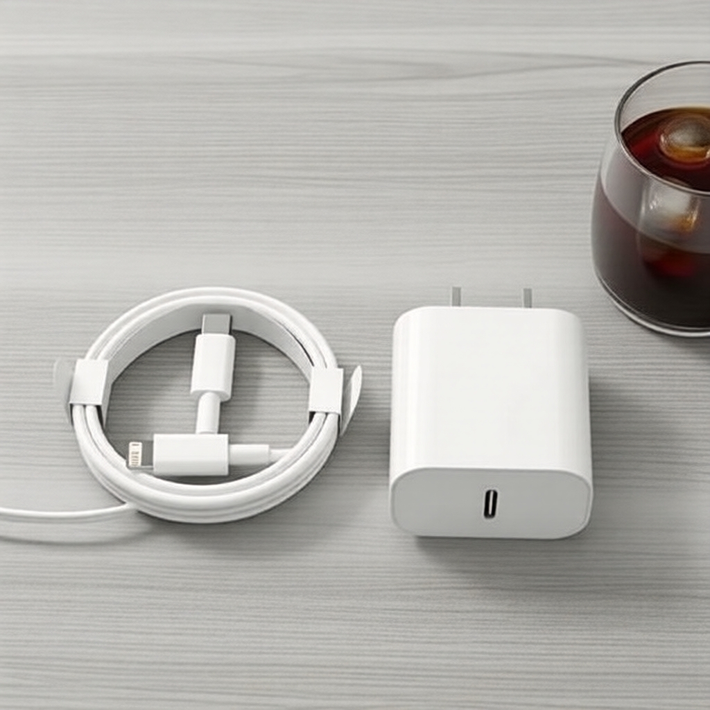 Kit de Carregador Rápido USB-C de 20W com Power Delivery para iPhone 14/13/12/11/XR