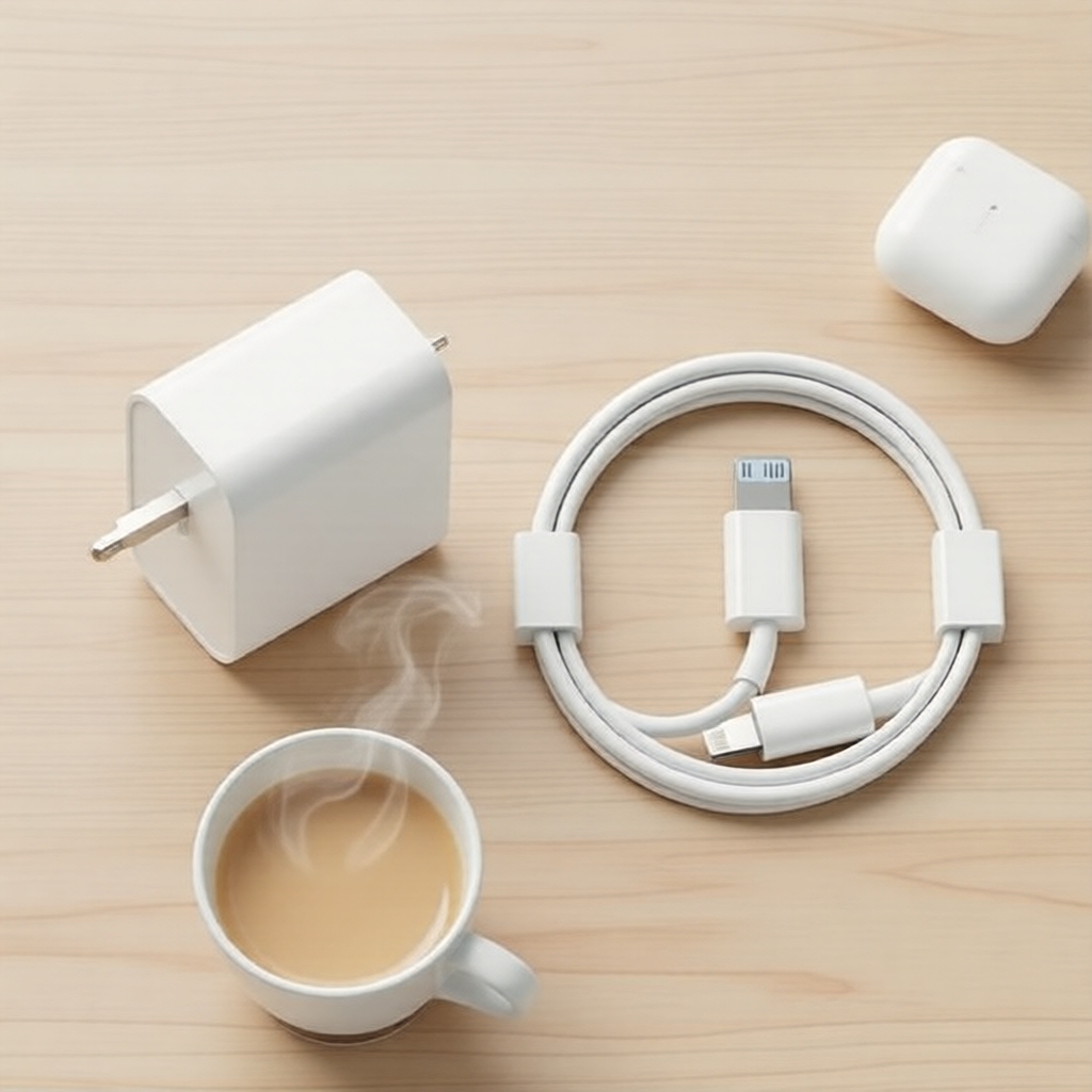Cabo e Carregador de Parede Power Delivery 20W Rápido para iPhone 14 13