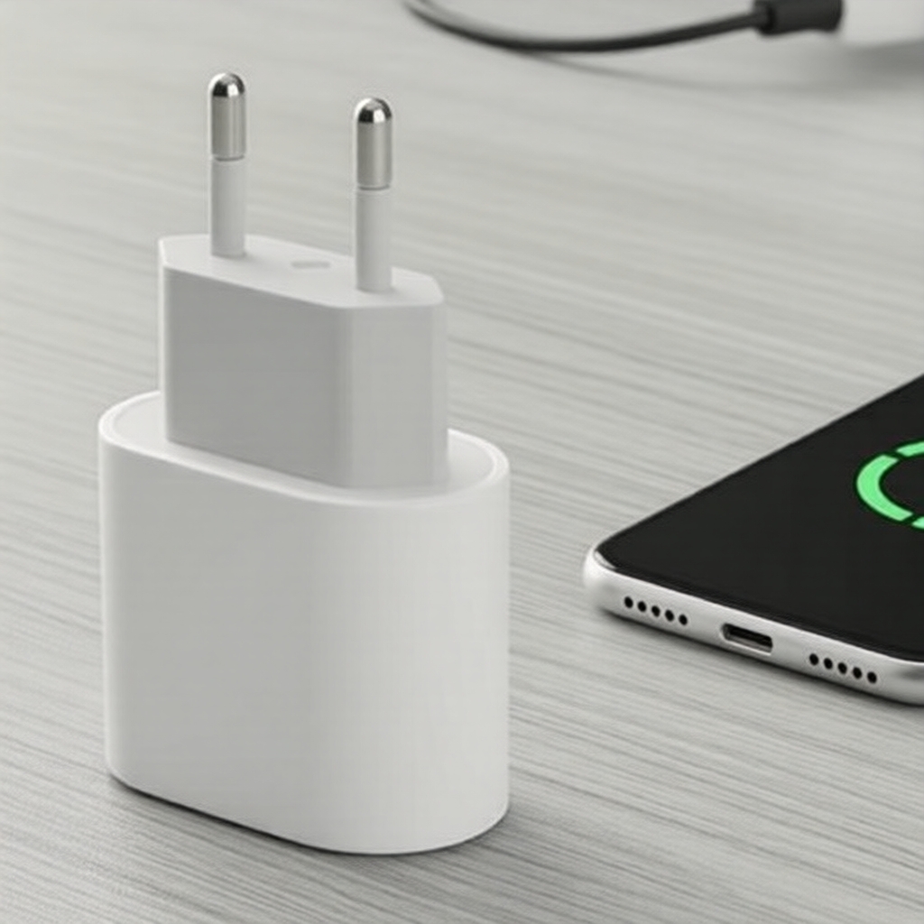Carregador de parede de 20W USB-C com Power Delivery para iPhone 16 e