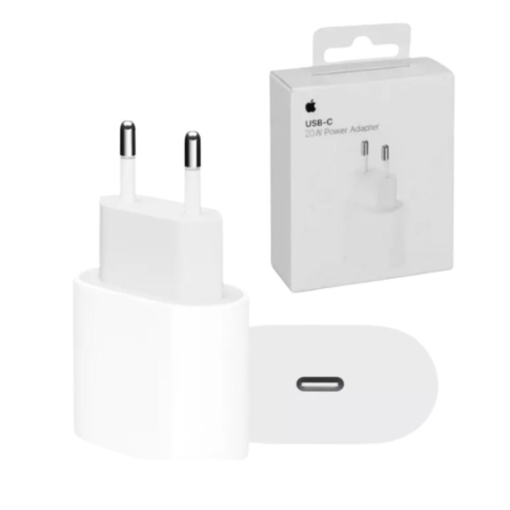 Carregador Turbo USB-C 20W Power Adapter Fonte Bivolt iPhone Original