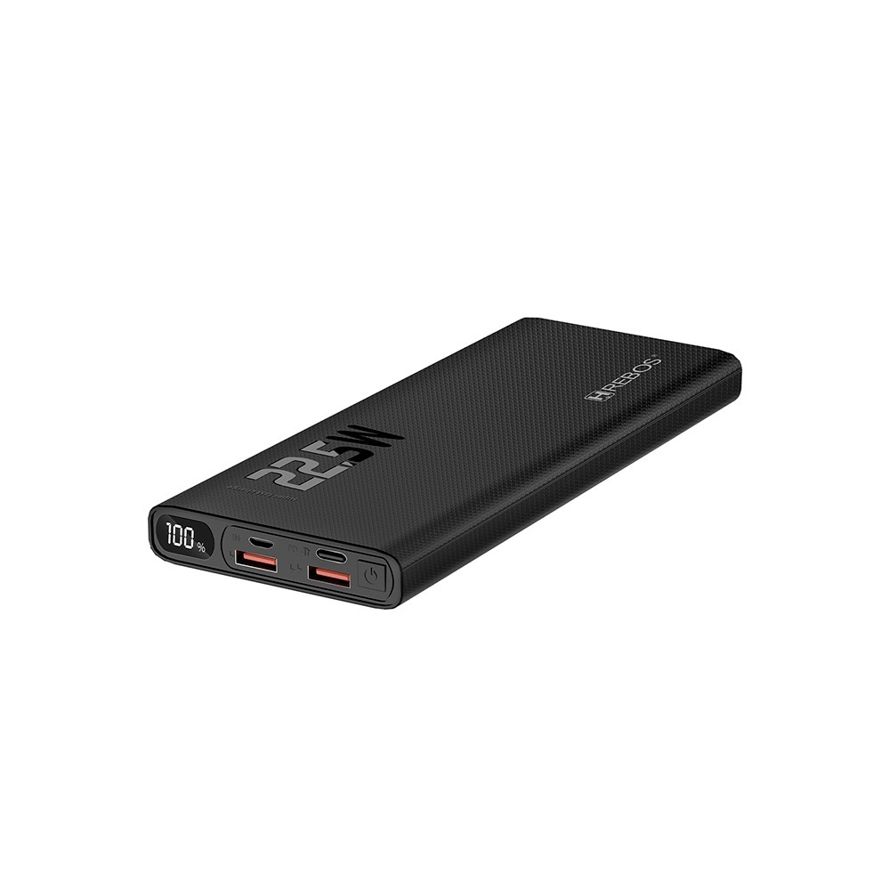 Carregador Power Bank Hrebos Pb-922 Turbo 10.000mah Display