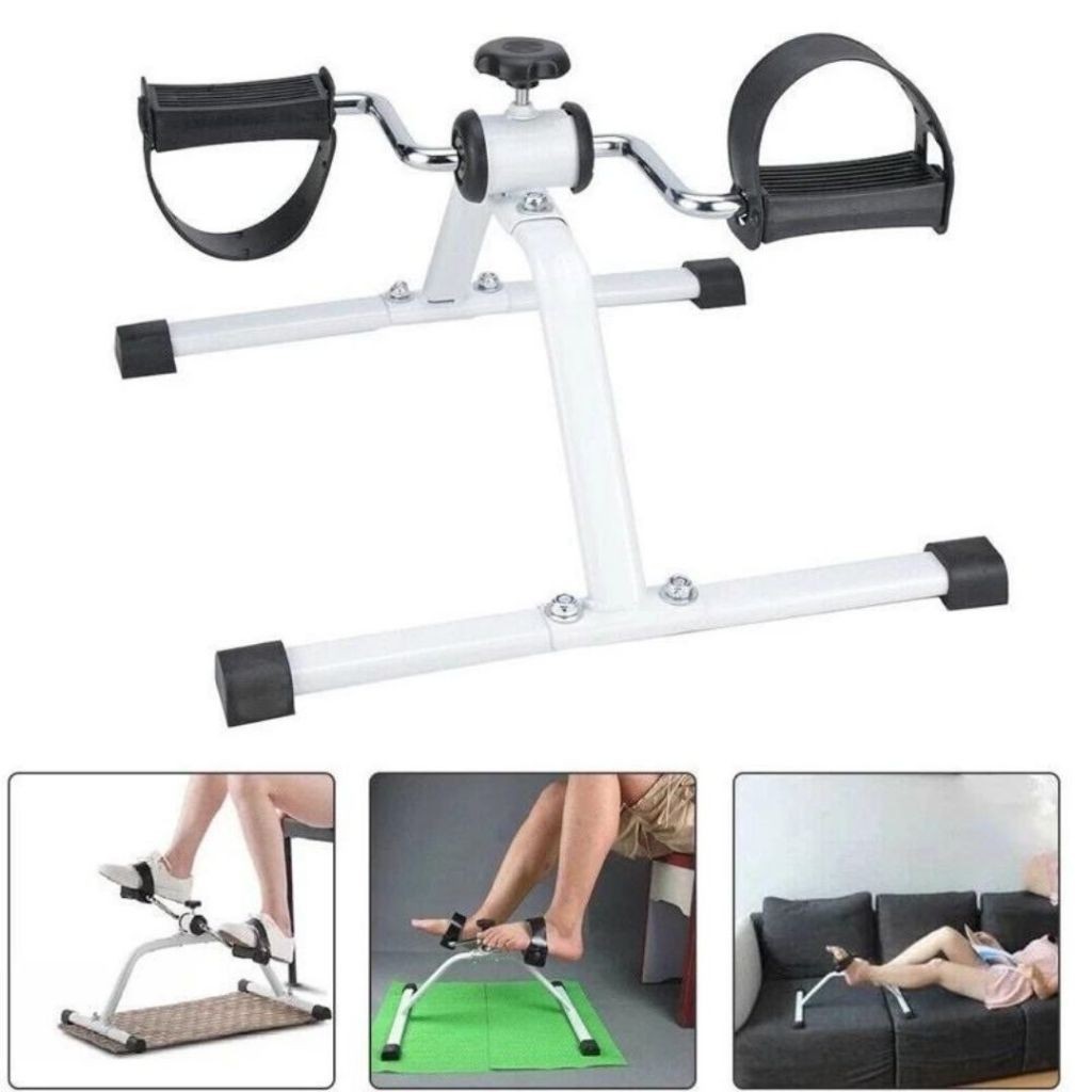 Mini Cicloergômetro Bicicleta Bike Exercício Fisioterapia Idosos Braços Pernas