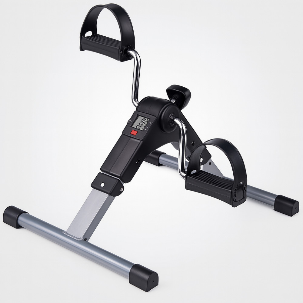 Bicicleta Ergométrica Fisioterapia Mini Bike Ergometrica Portatil  Cronômetro Braços Pernas