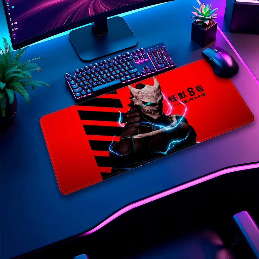 Mouse Pad Gamer Velocidade Controle e Estilo em Varias Estampas de Anime e Cores Vivas