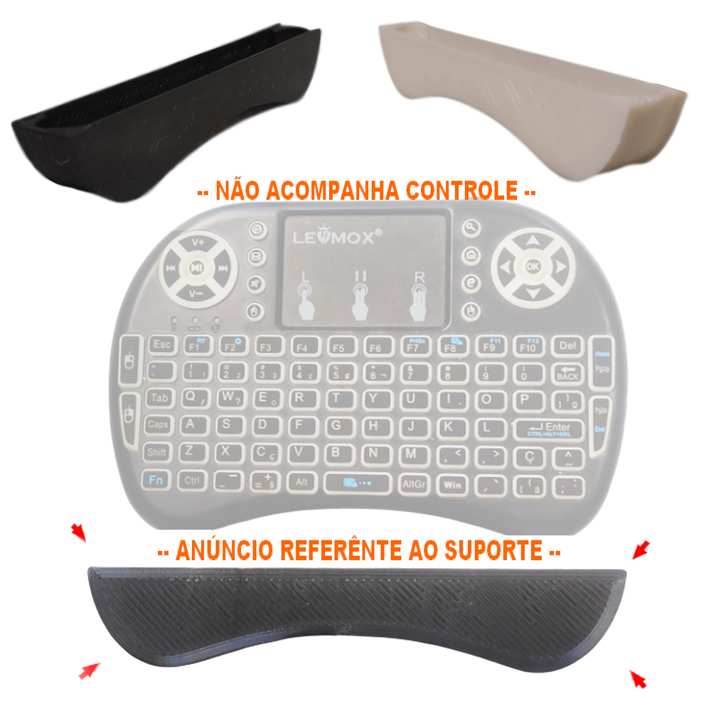 Suporte Mini teclado Controle sem fio Usb / Bluetooth