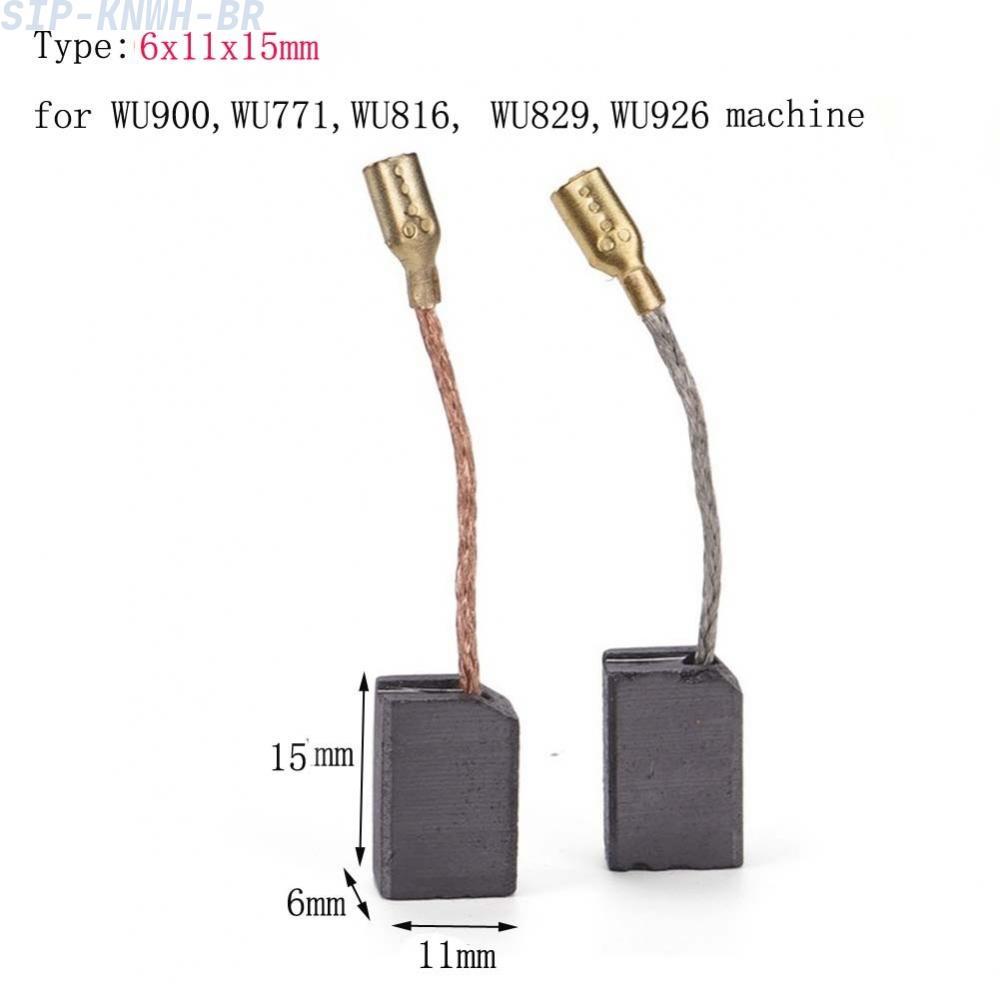[SIP-KNWH-BR]Carbon Brush Replacement High Wear Resistance Stable Electrical Contact-New In 11-