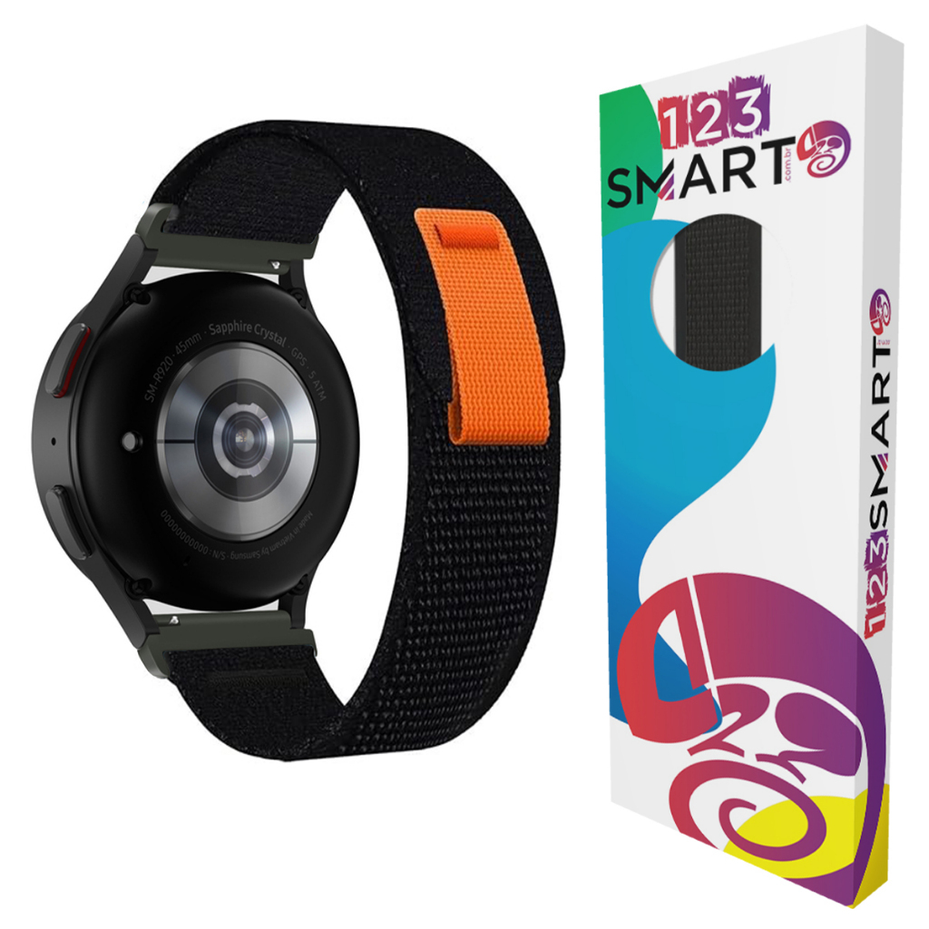 Pulseira de Nylon para Samsung Galaxy Watch 7 6 5 4 3 Active 40mm 41mm 42mm 43mm 44mm 45mm 46mm 47mm