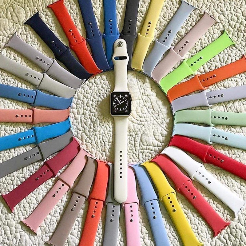 Pulseira AppleWatch para relógio Srmatwatch Lisa emborachada 38MM / 40MM / 41MM / 42MM / 44MM / 45MM