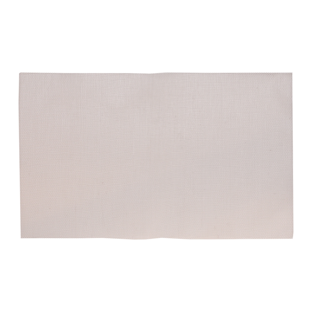 Lugar Americano Solena 45cm x 30cm Off White PVC Wolff Individual de Mesa para Sala de Jantar Decoração Mesa Posta Ideal