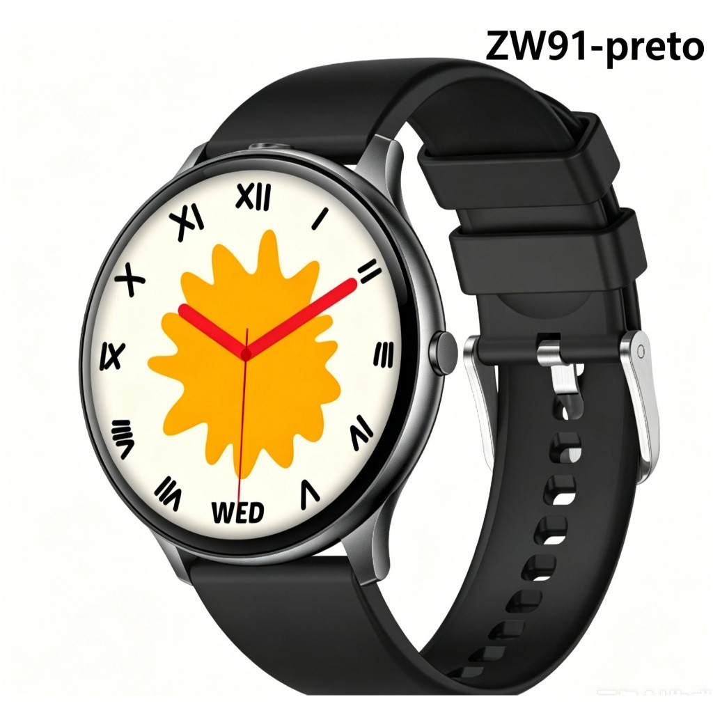 Smartwatch Relógio Inteligente Masculino GPS NFC AMOLED HD Tela Monitor De Frequência Cardíaca Bluetooth Chamada Esporte