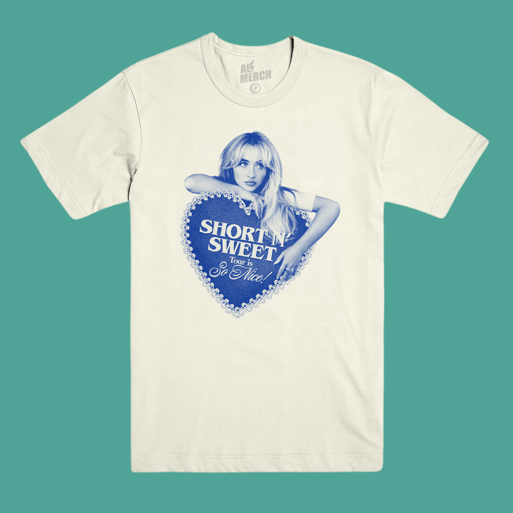 Camiseta Sabrina Carpenter Short N Sweet [ALMERCH] Camisa 100% Algodão