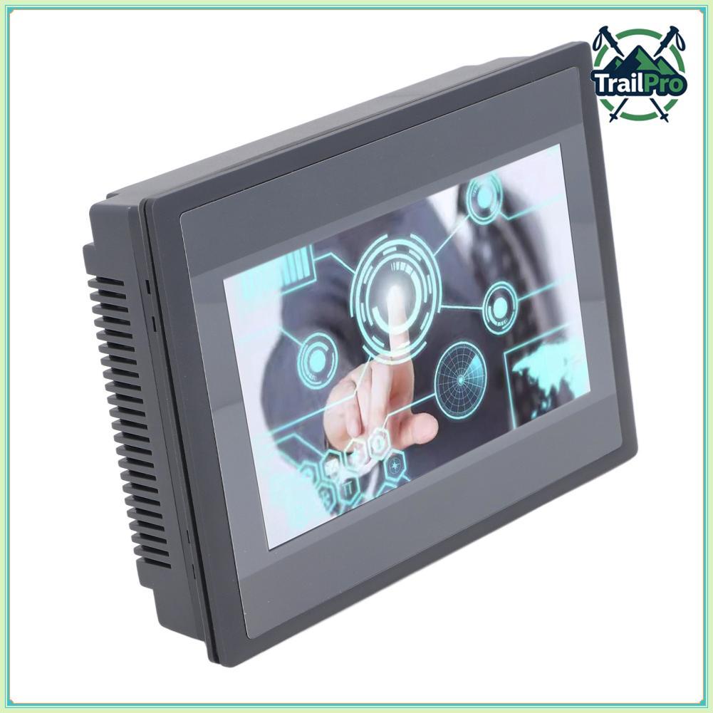 TrailPro Tela de toque HMI industrial Painel de exibição TFT LCD resistivo de 7 polegadas com 800x480 12 entradas 8