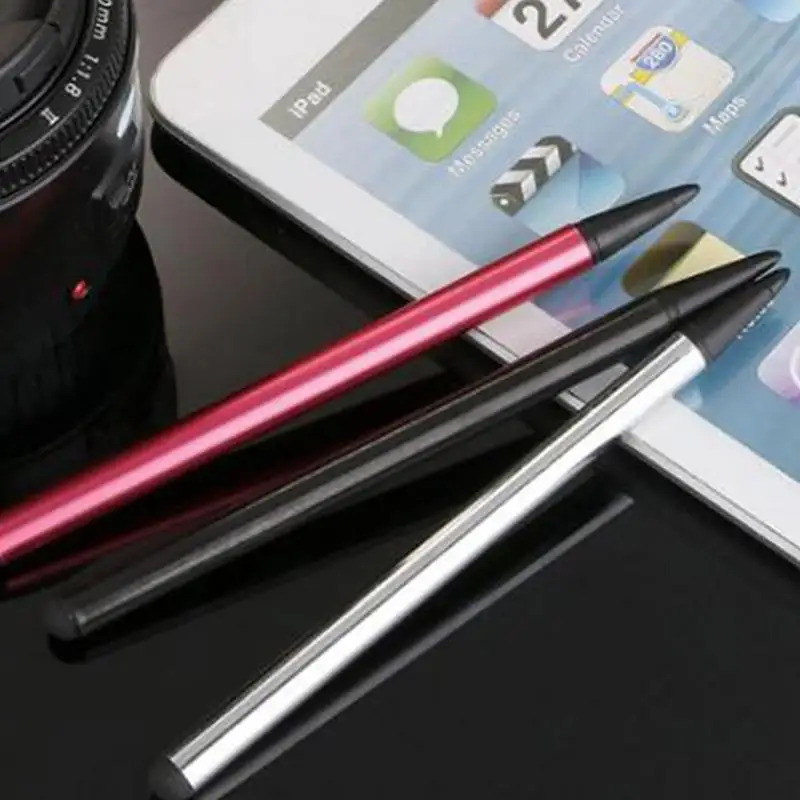 3 Canetas Stylus 2 em 1 para Tela Sensível ao Toque Capacitiva e Resistiva, Caneta Universal para Desenho em Telefone, T