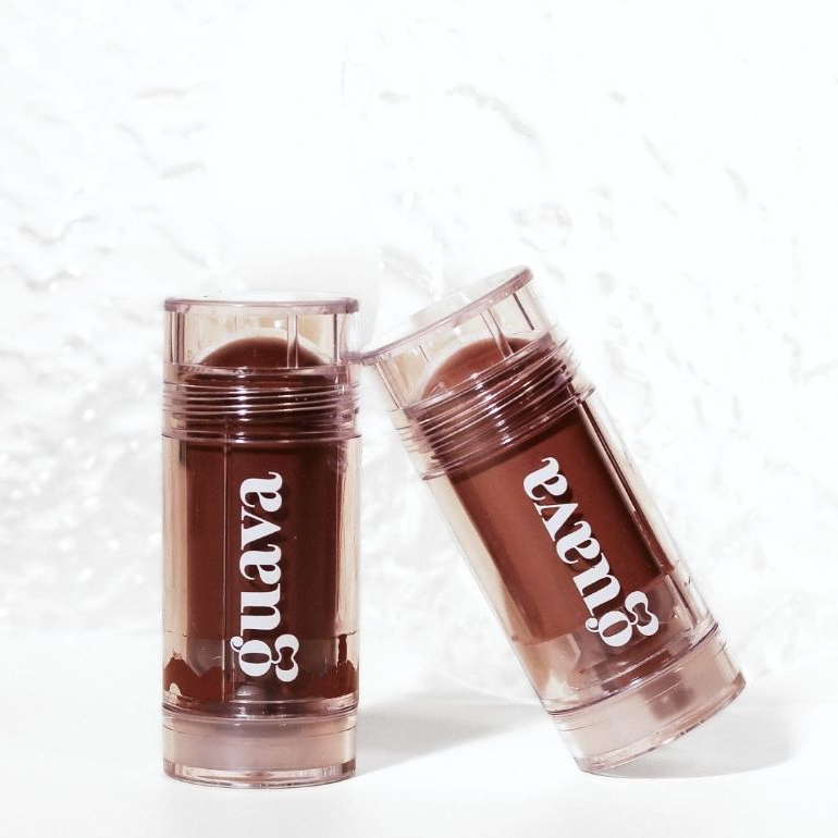 Bastão Multistick Sombra Contorno e Blush Marrom com Skincare - Guava