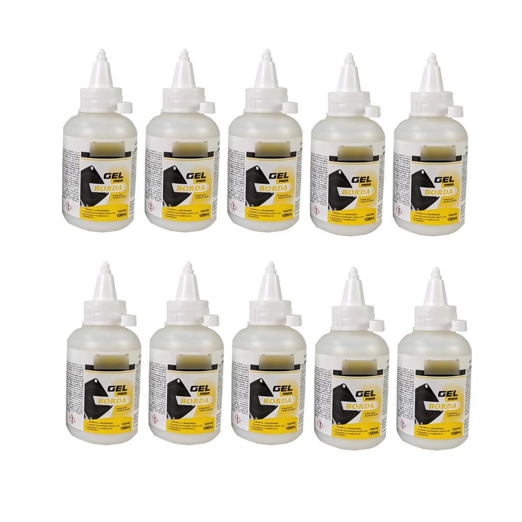 Kit 10 Gel Borda Alto Falante Ciabond100ml Impermeabilizante