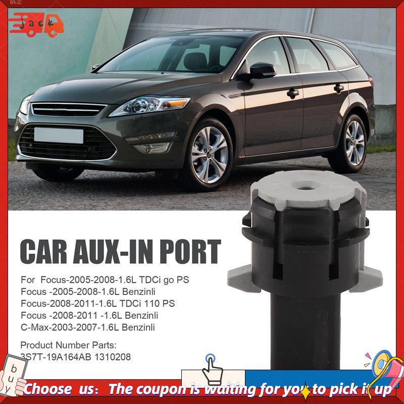 Porta Aux-in Do Carro De 3.5 mm Jack Port Audio Socket 3S7T-19A164AB 1310208 Para Focus Transit Mondeo
