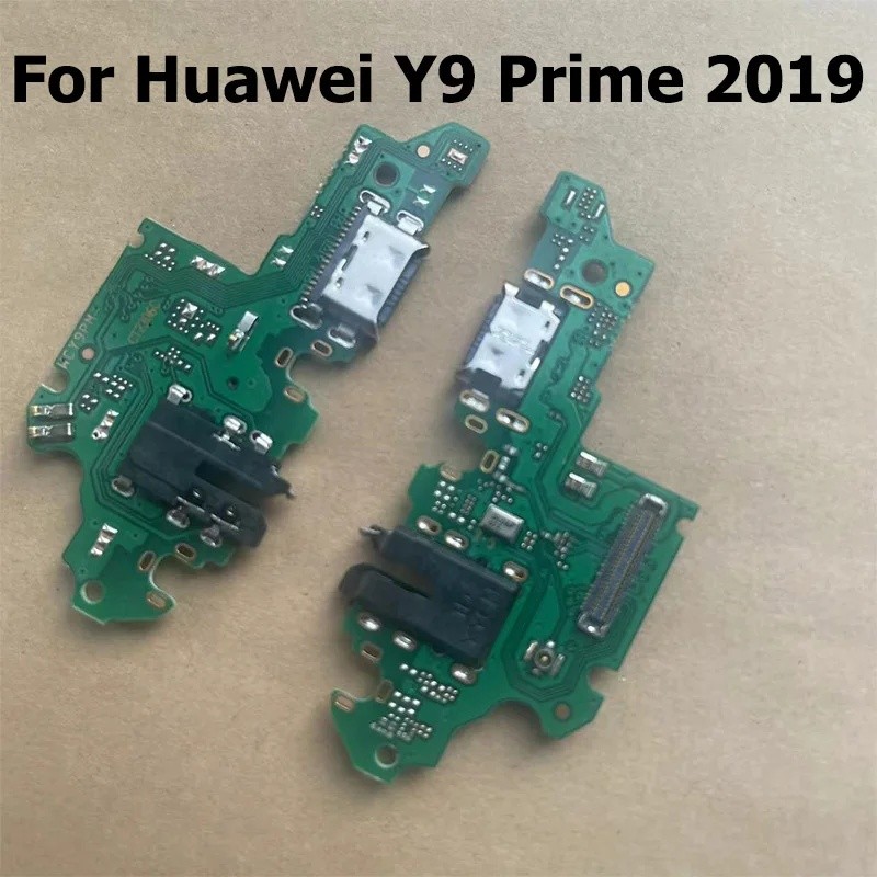 Para Huawei Y9 Prime 2019 Conector de Carga USB Dock Port Socket Jack Placa de Carga Cabo Flexível