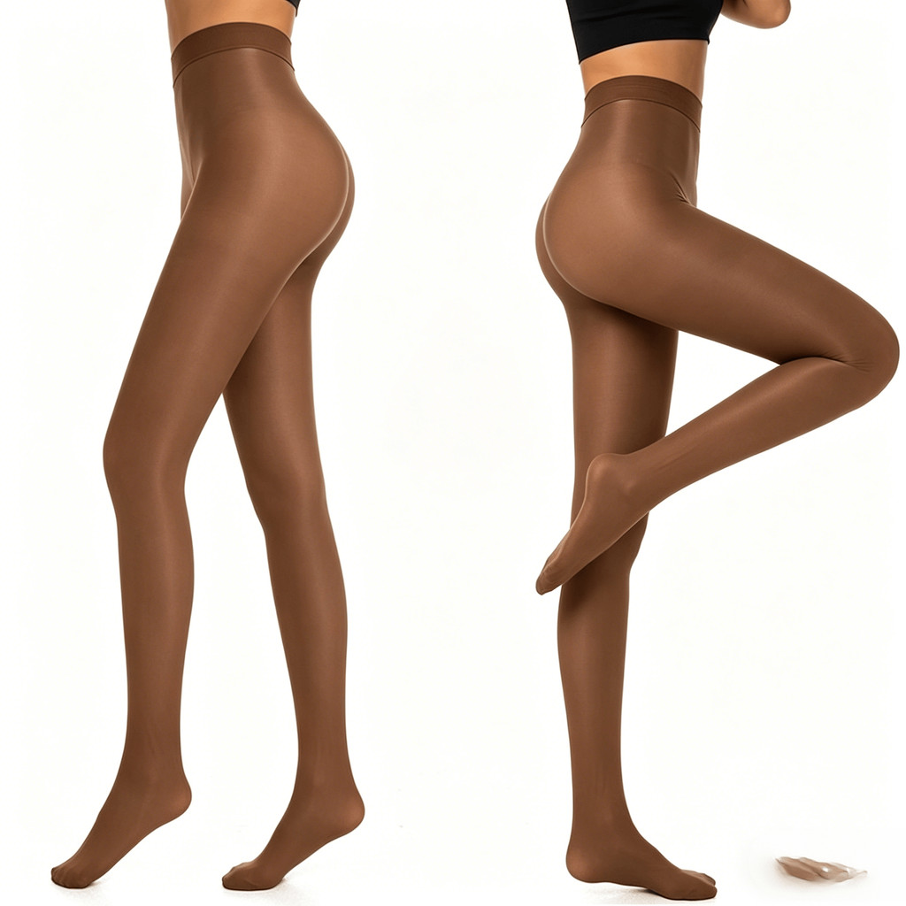 Tamanho 70D Meia CalçaFitness Sensual Cintura Alta Respirável Confortáve Ultrafina Alta Elasticidade Com Pé Segunda Pele