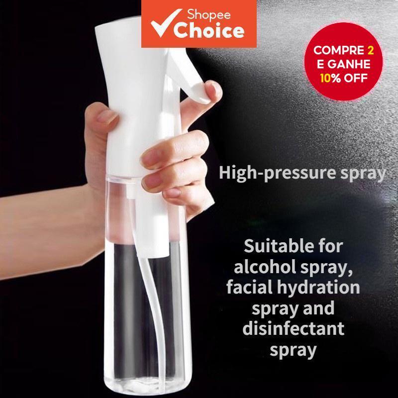 Novo frasco de spray ultrafino com reposição contínua de água em alta pressão