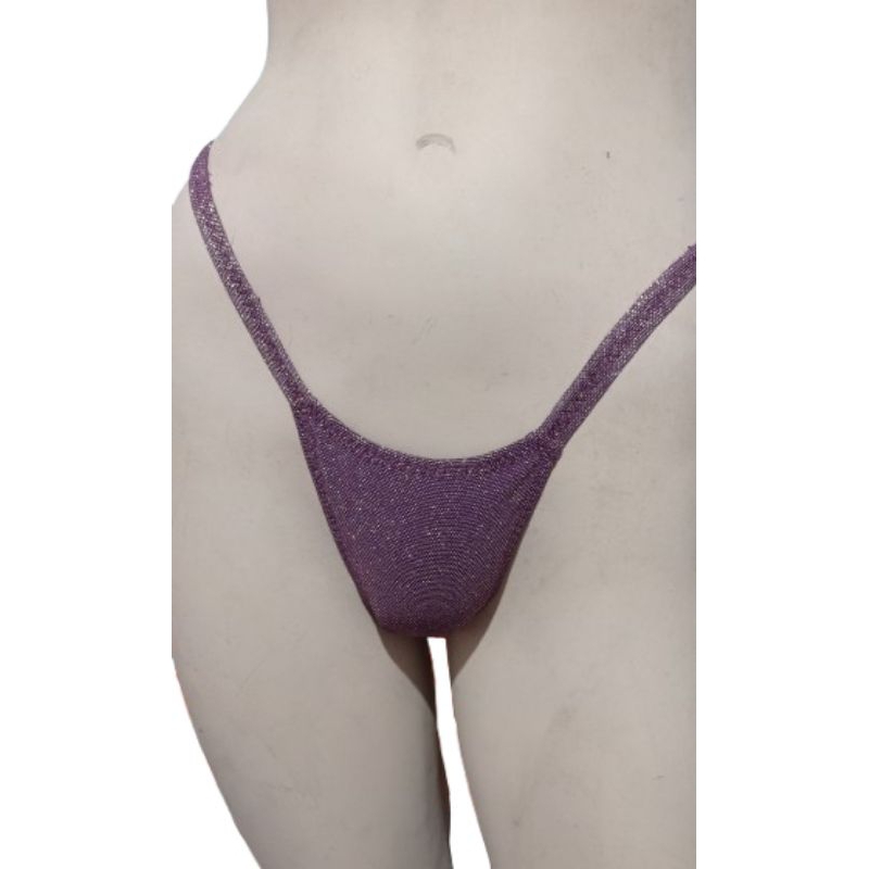 Calcinha trans Aquendar Com Brilho Tecido lurex Drags