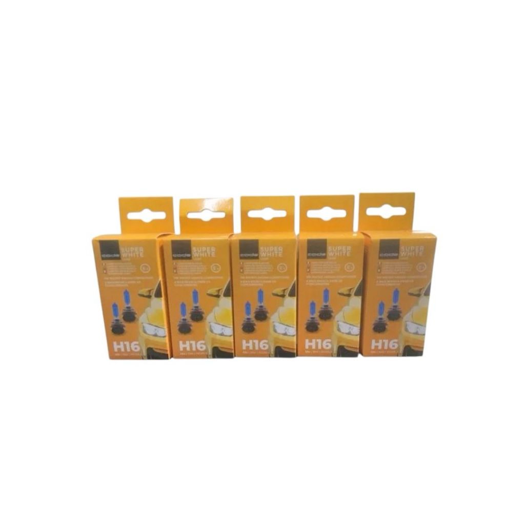 Lampada H16 12v Super Branca 19w Code / Tech One