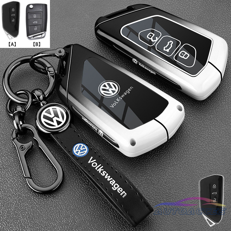 Capa Protetora De Chave De Carro Para VW Volkswagen ID3 ID4 ID6 Golf 8 Teramont X Atlas X Cross Sport MK8 MK4 Bora Jetta